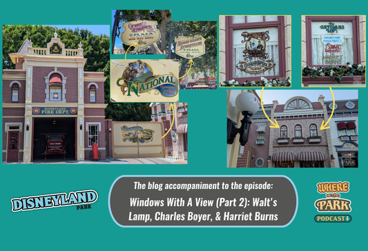 Windows With A View (Part 2): Walt's Lamp, Charles Boyer, & Harriet Burns