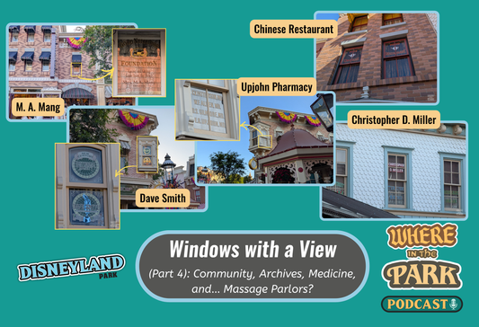 Windows With A View (Part 4): Community, Archives, Medicine, and… Massage Parlors?