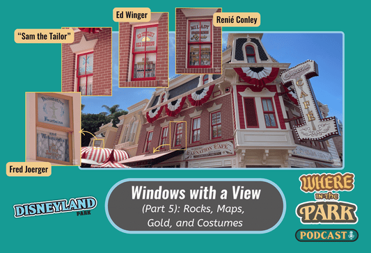Windows With A View (Part 5): Rocks, Maps, Gold, and Costumes