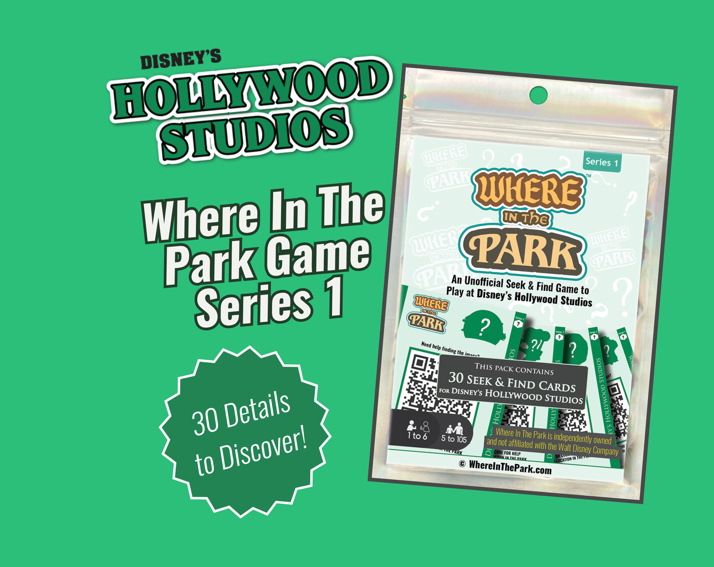 Disney's Hollywood Studios - Where in the Park Game - Series 1