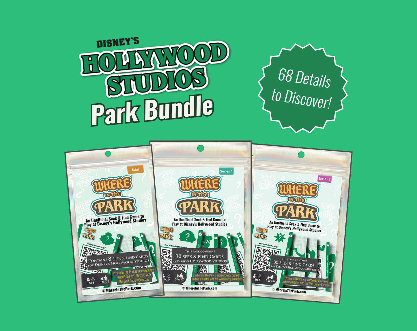 Disney's Hollywood Studios 3-Game Bundle