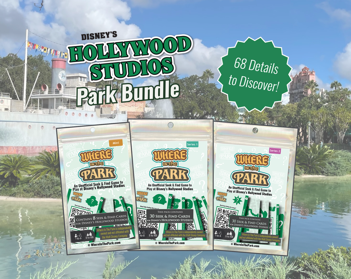 Disney's Hollywood Studios 3-Game Bundle