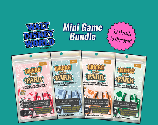 Walt Disney World 4-Pack Mini Game Bundle