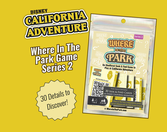 Disney California Adventure - Where in the Park Game - Series 2