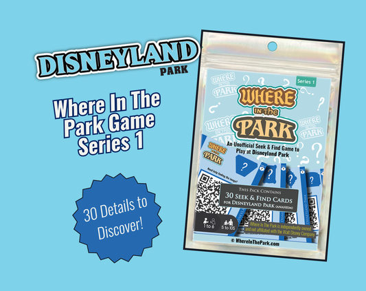 Disneyland Park - Where in the Park Game - Series 1