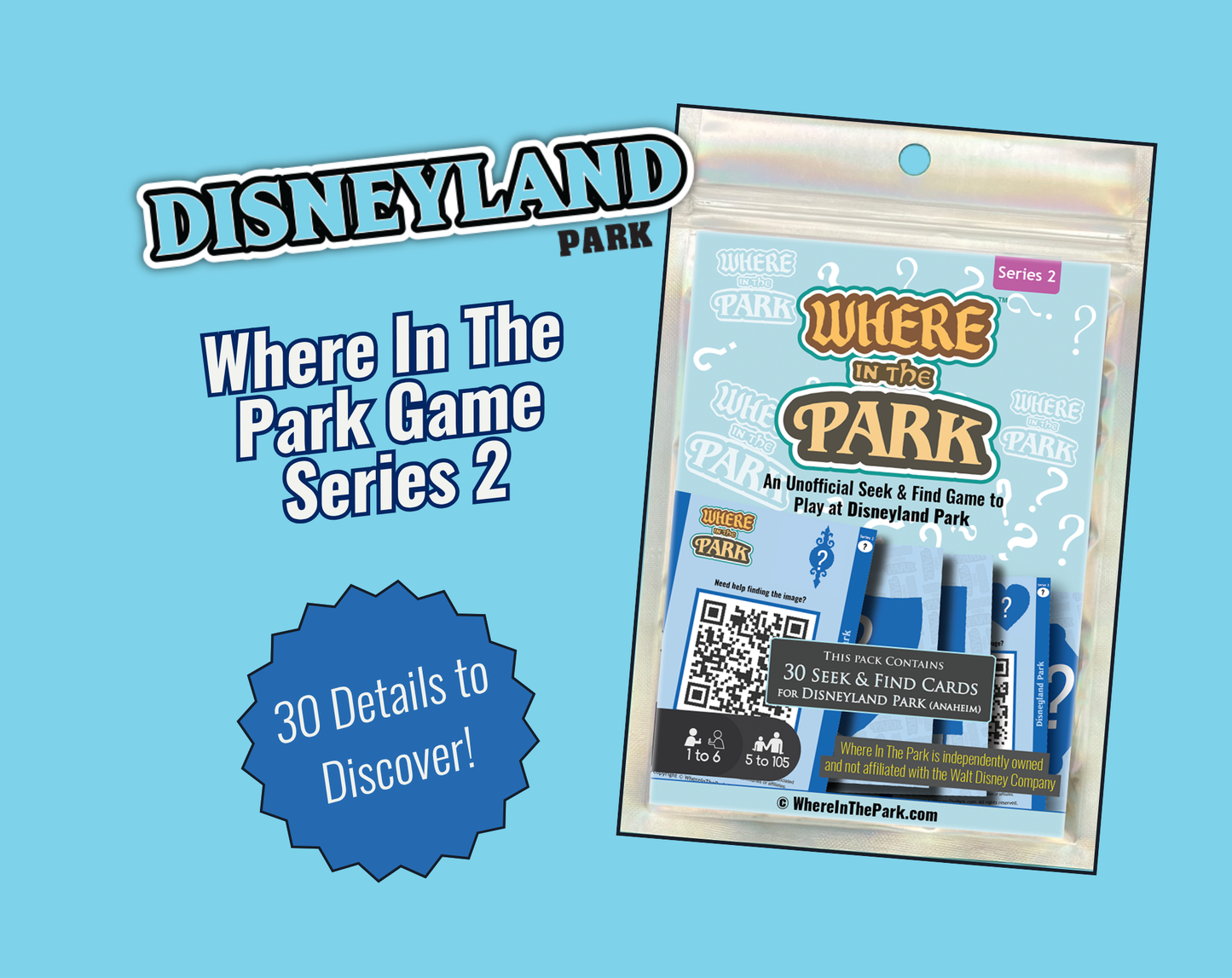 Disneyland Park - Where in the Park Game - Series 2