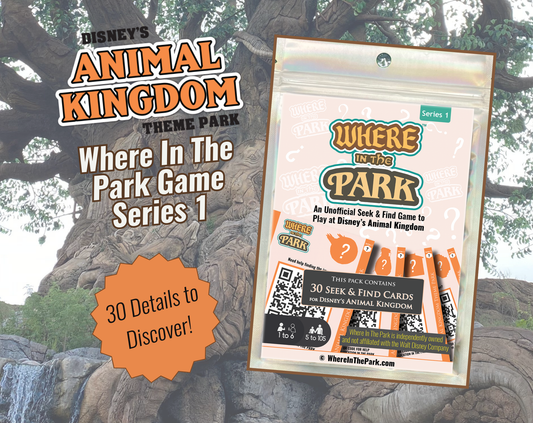 Animal Kingdom - Where in the Park Game - Series 1