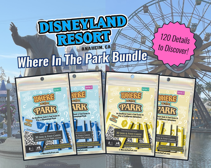 Disneyland Resort - Where In The Park Game - 4-Game Bundle