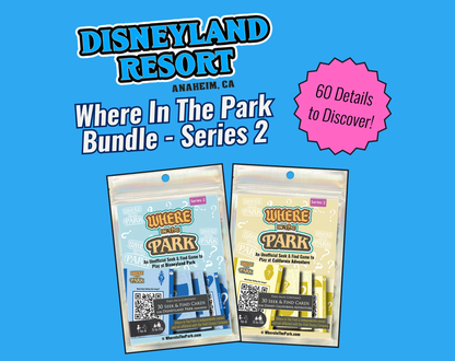 Disneyland Resort - Where In The Park Game - 2-Game Bundle - Series 2