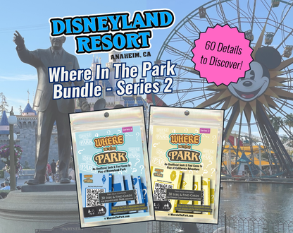 Disneyland Resort - Where In The Park Game - 2-Game Bundle - Series 2
