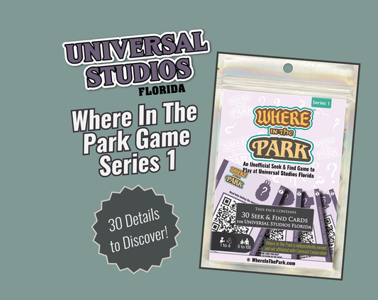 Universal Studios Florida - Where In The Park Game
