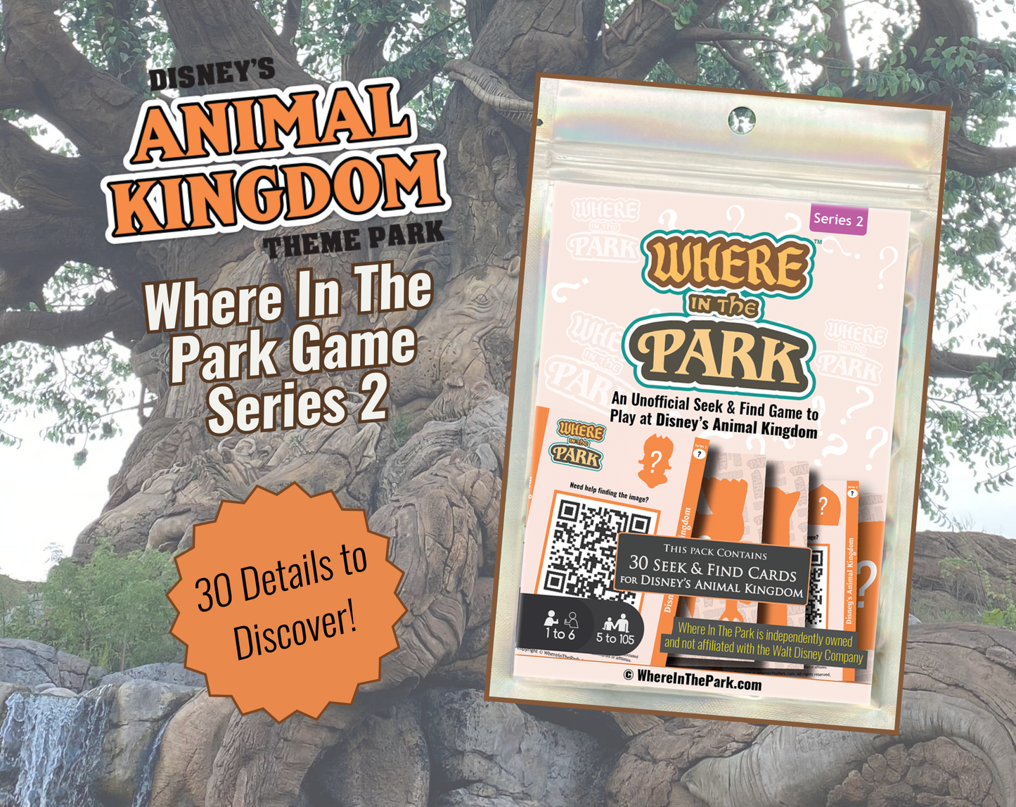 Animal Kingdom - Where in the Park Game - Series 2