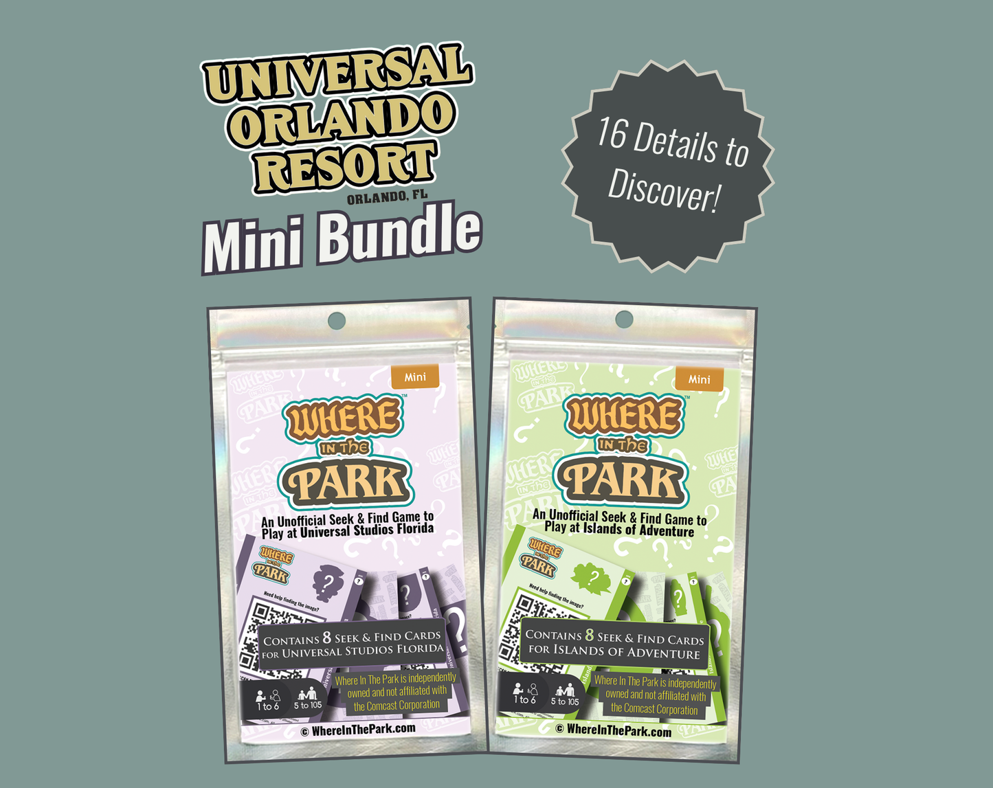 Universal Orlando Resort 2-Pack Mini Game Bundle
