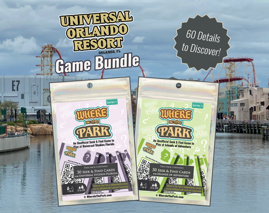 Universal Studios Orlando Resort - Where In The Park - 2-Pack Bundle