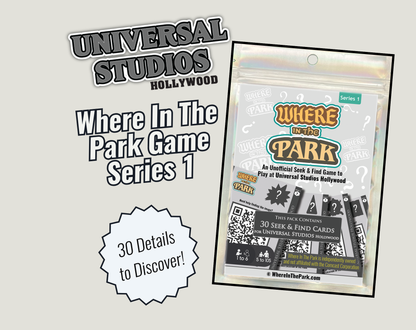 Universal Studios Hollywood - Where in the Park Game
