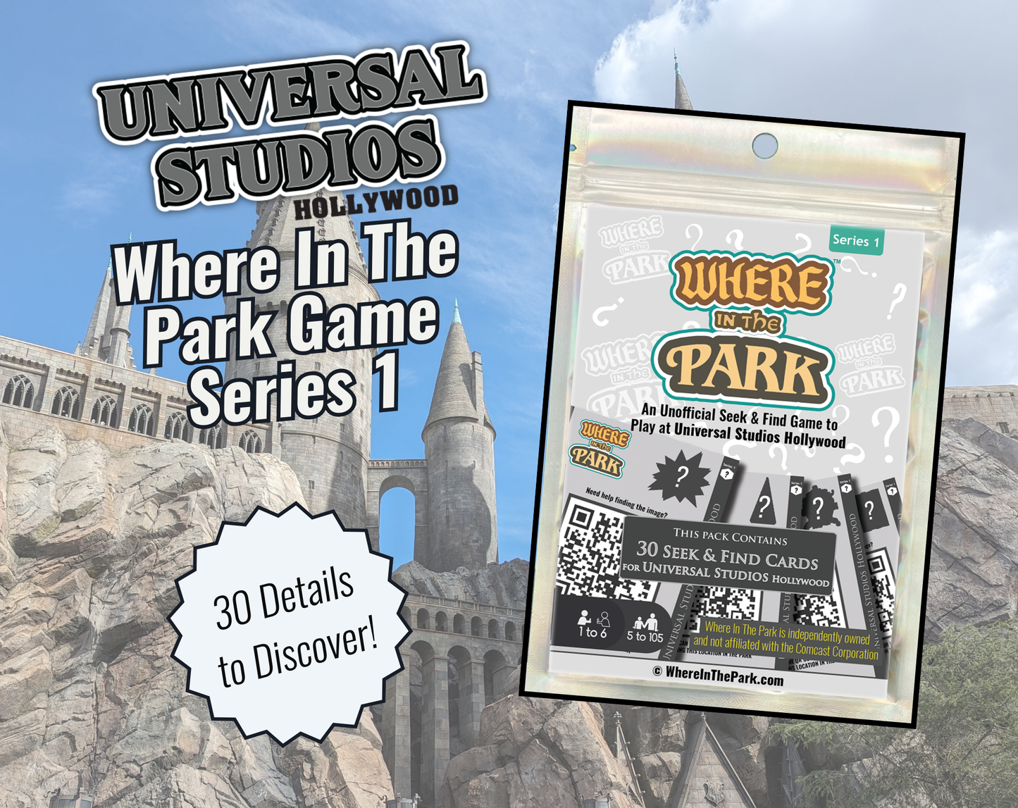 Universal Studios Hollywood - Where in the Park Game