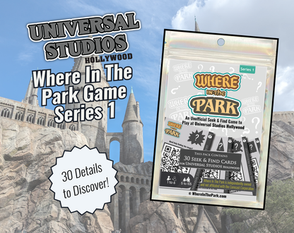 Universal Studios Hollywood - Where in the Park Game