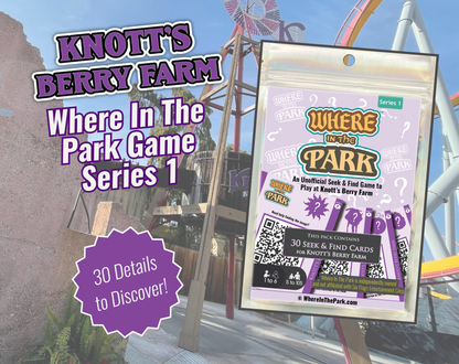 Knott's Berry Farm - Where in the Park Game