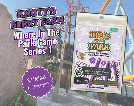 Knott's Berry Farm - Where in the Park Game