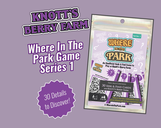 Knott's Berry Farm - Where in the Park Game
