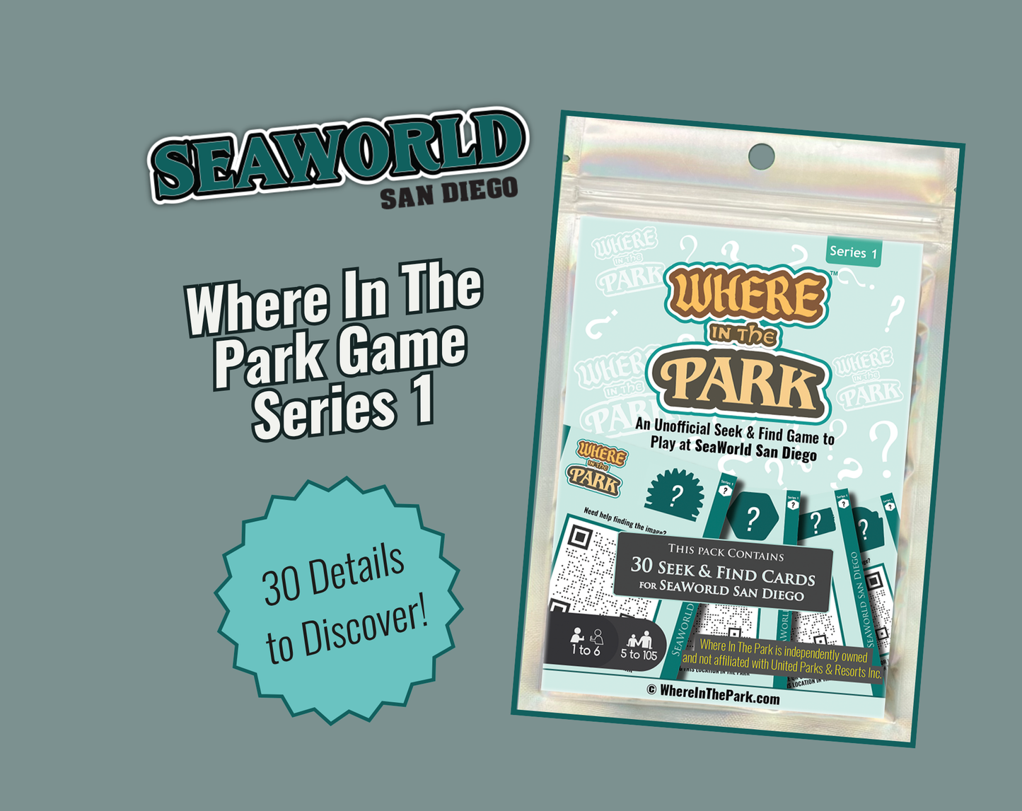 SeaWorld San Diego - Where In The Park Game