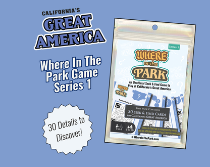 California's Great America - Where In The Park Game