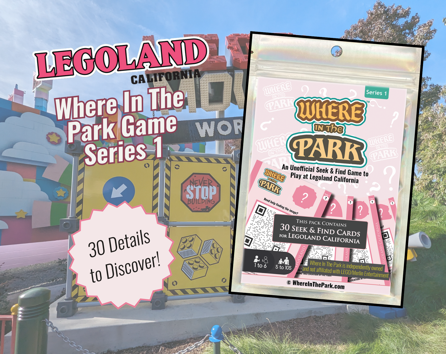 Legoland California - Where In The Park Game