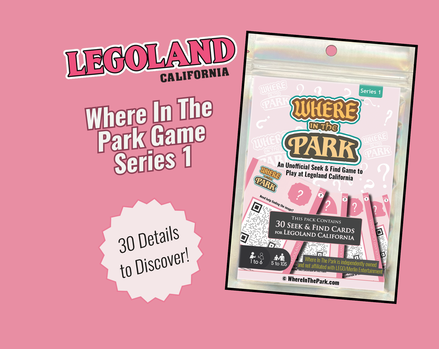 Legoland California - Where In The Park Game