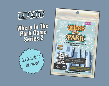 Epcot - Where in the Park Game - Series 2