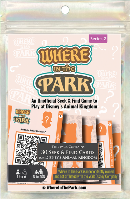 Animal Kingdom - Where in the Park Game - Series 2