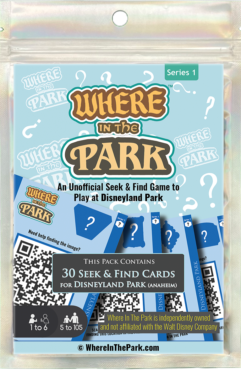 Disneyland Park - Where in the Park Game - Series 1