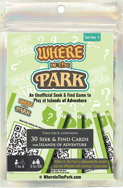 Universal Studios Orlando Resort - Where In The Park - 2-Pack Bundle