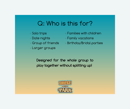 Islands of Adventure - Where In The Park Game - Series 1