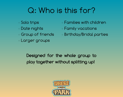 Universal Studios Florida - Where In The Park Game